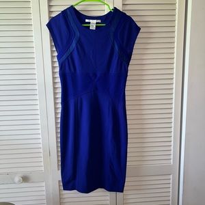 Diane Von Furstenberg Purplish Blue Dress